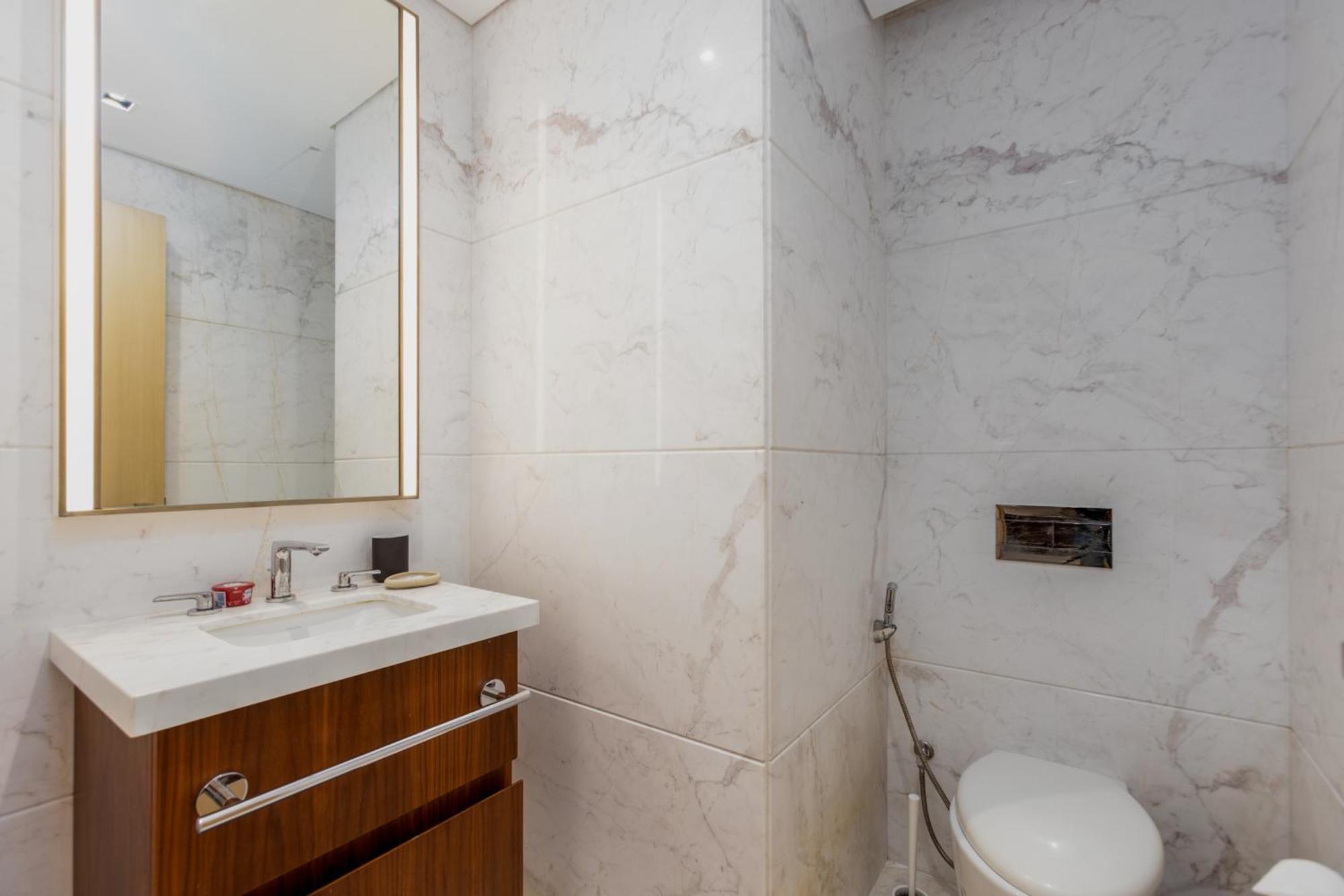 Modern 1Br Apartment, High Floor, Near Dubai Mall Exterior foto
